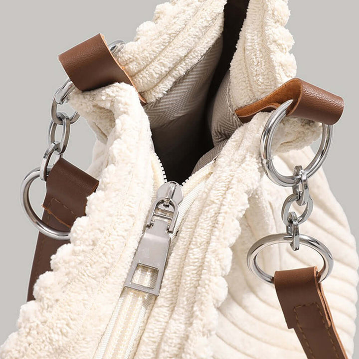 Nymeria | Sac en velours pour femme