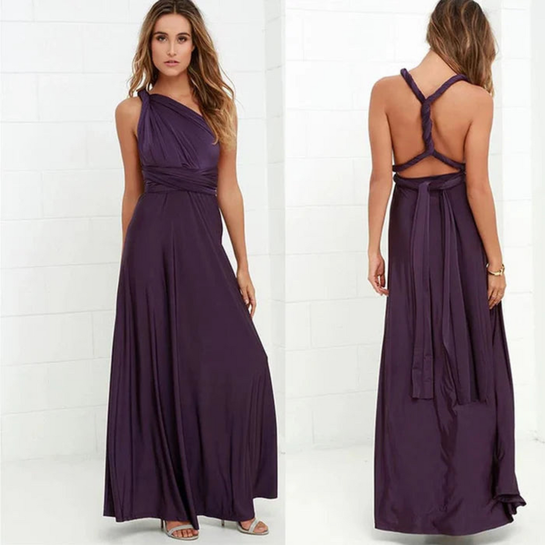 Eléa | Robe longue dos nu pour femme