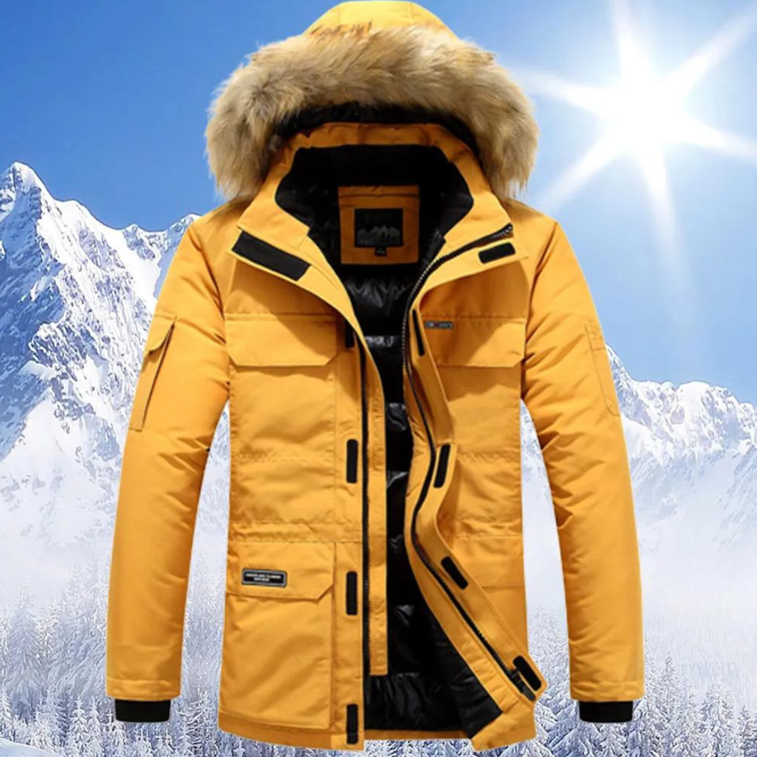 Yohan | Veste Parka d’Hiver avec Capuche pour Homme