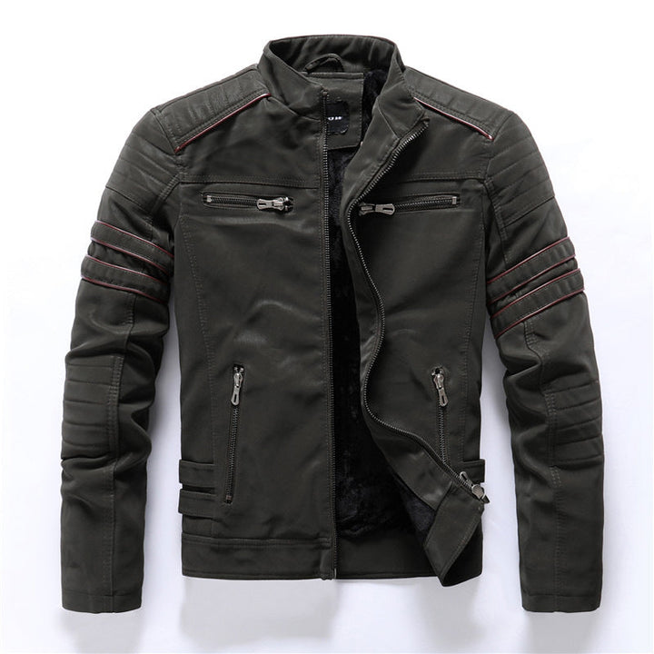 Franklin | Veste de motard zippée haut de gamme pour homme