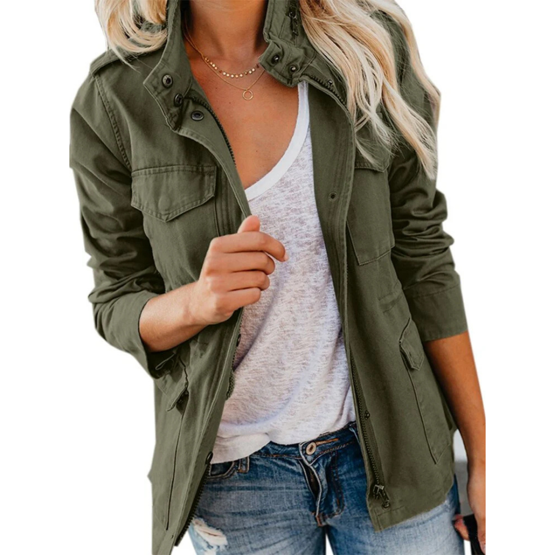 Myra | Veste zippée contemporaine pour femme