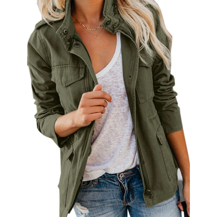 Myra | Veste zippée contemporaine pour femme