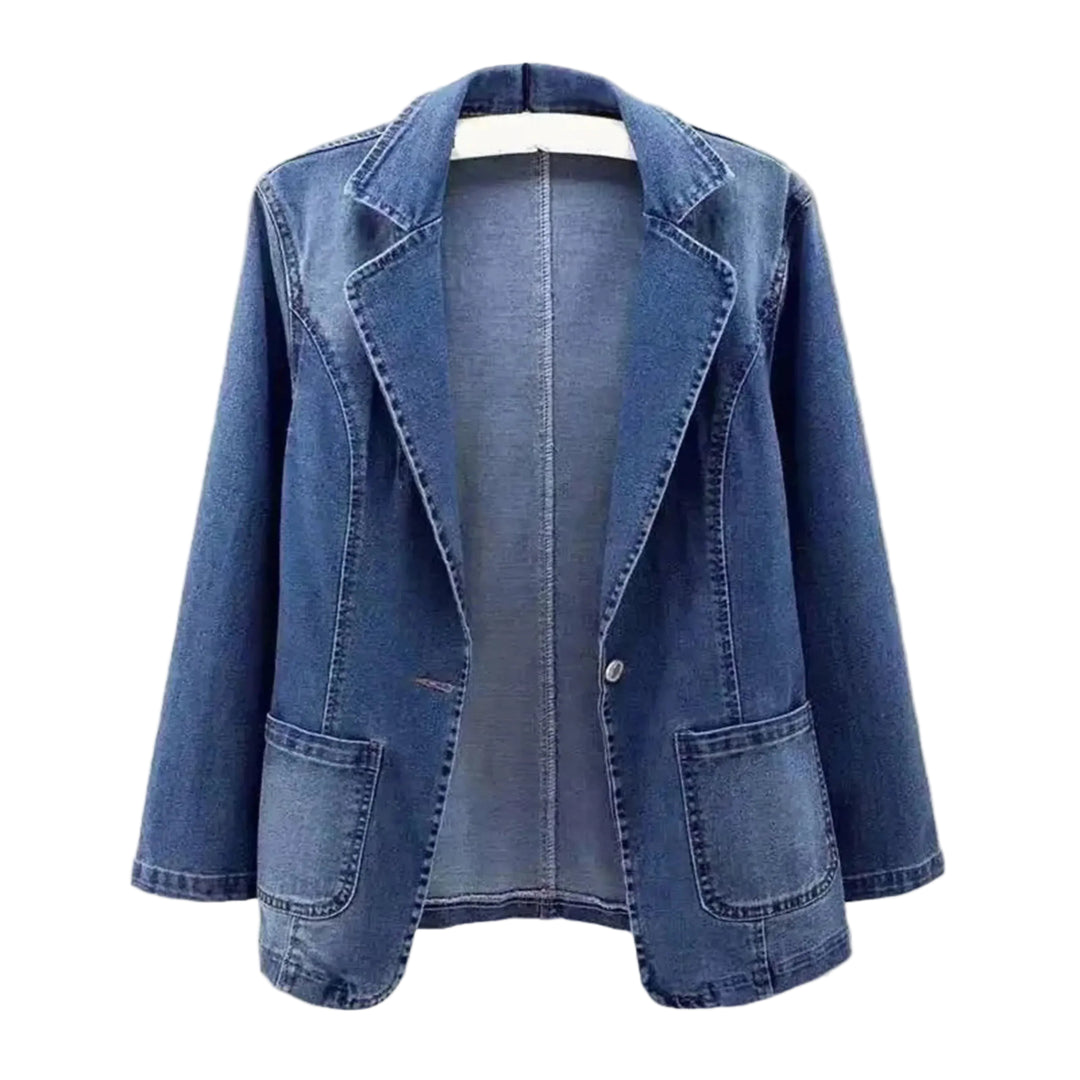 Chloé | Veste blazer en jean pour femme