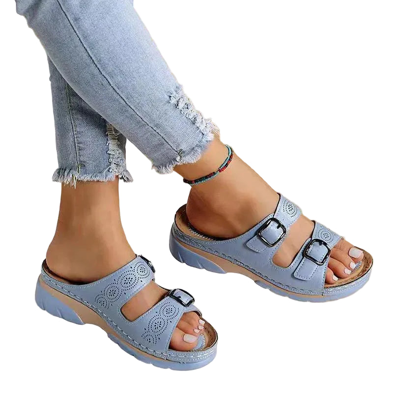 Cyrielle | Sandales à enfiler pour femme