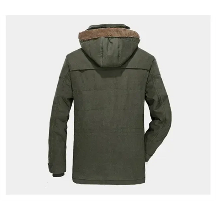 Freddy | Veste d’hiver classique à capuche pour homme