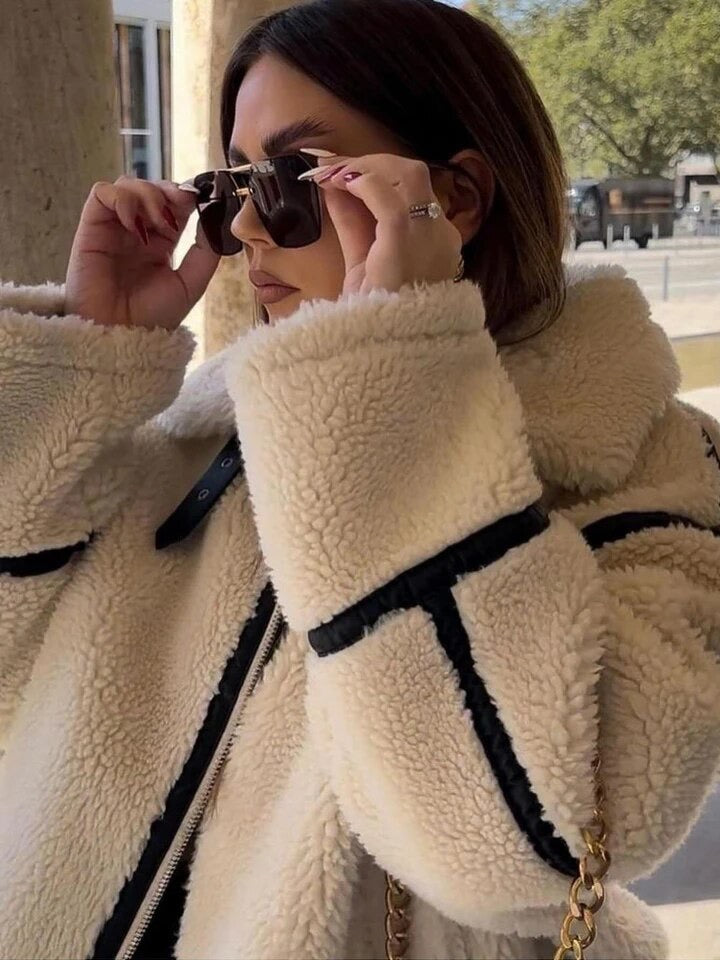 Stacey | Veste Teddy Polyvalente pour Femmes