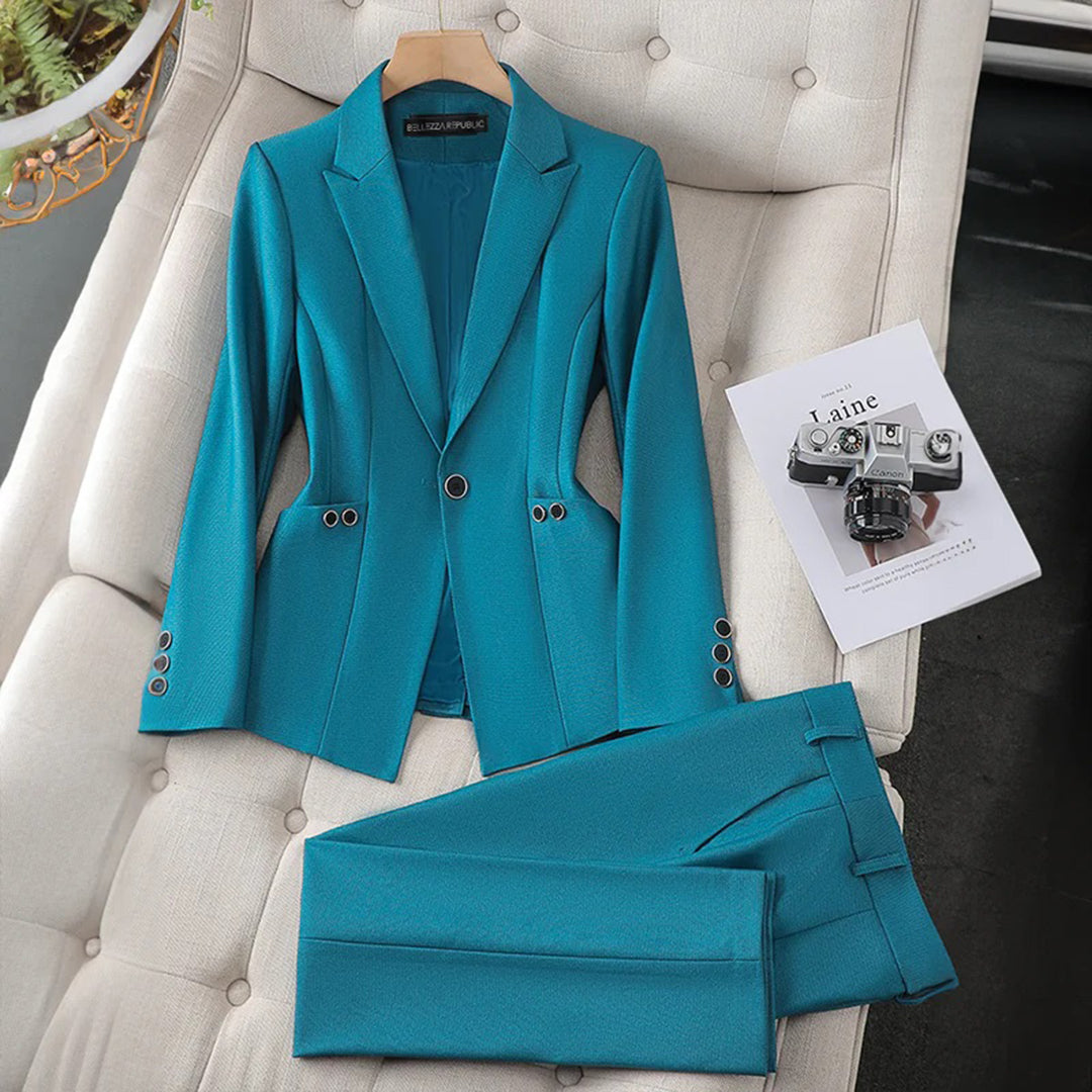 Annmarie | Ensemble élégant de blazer et pantalon pour femmes