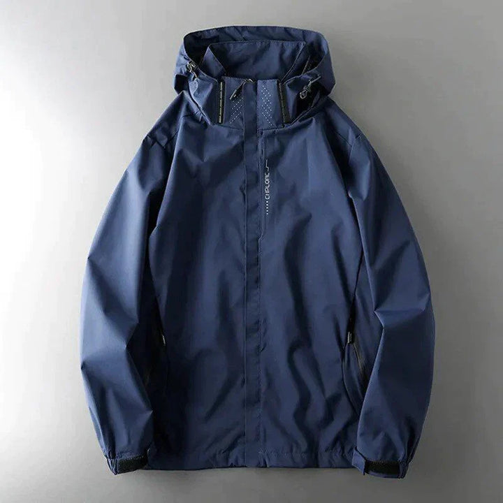 Dustin | Veste coupe-vent d’hiver imperméable à capuche pour homme