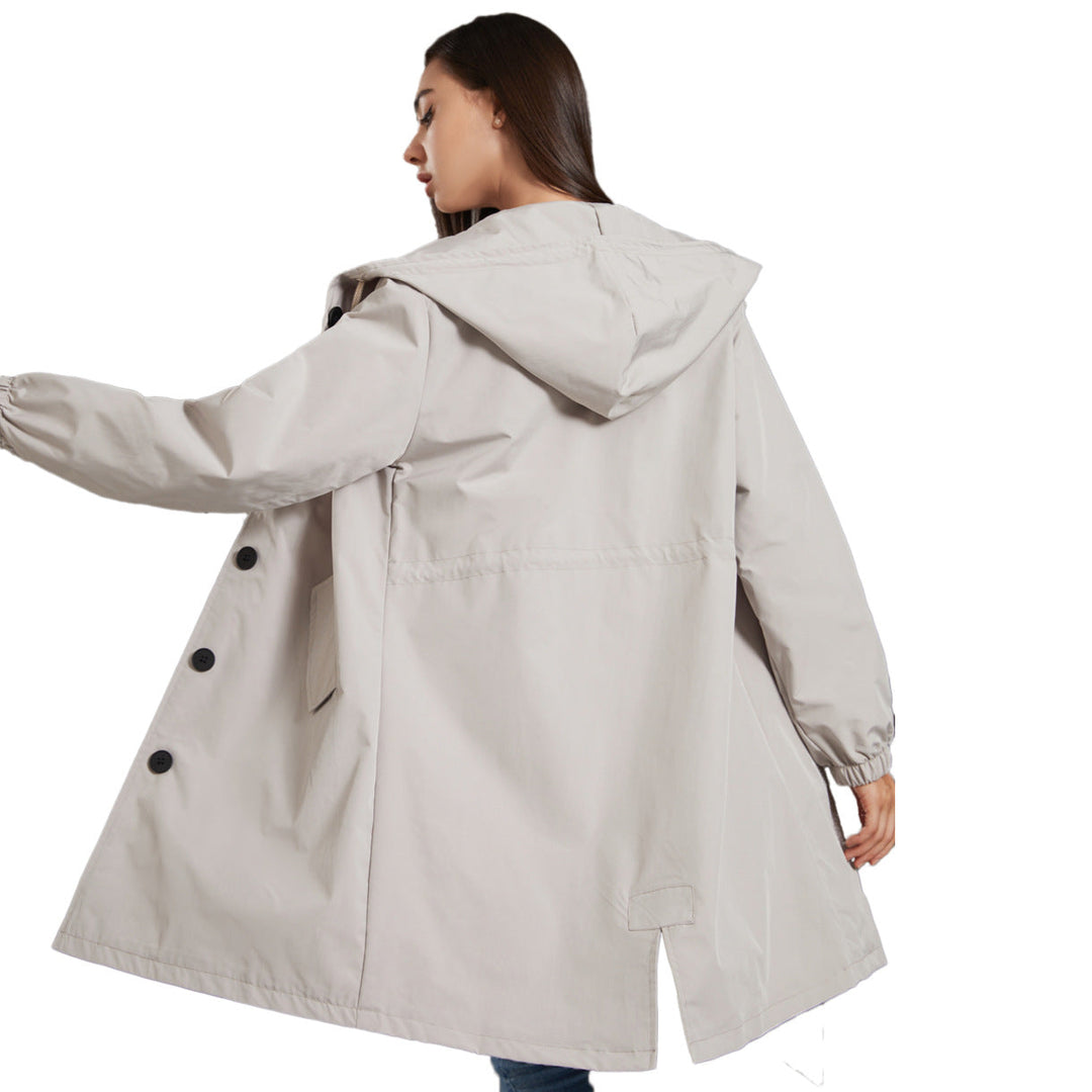 Victoria | Veste de pluie légère au look classique pour femme