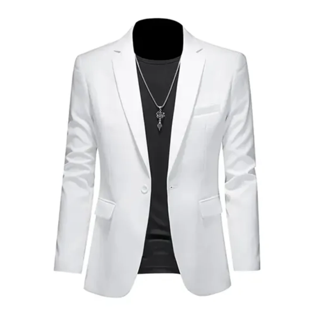 Niklaus | Manteau Blazer Classique à Manches Longues pour Homme