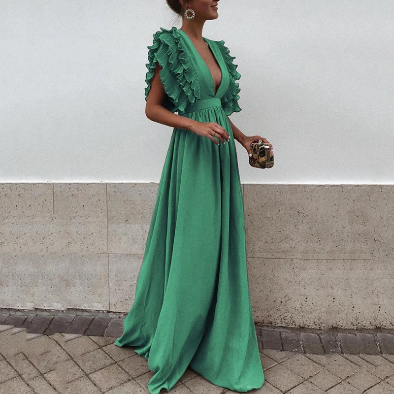 Oona | Robe de soirée longue maxi pour femme