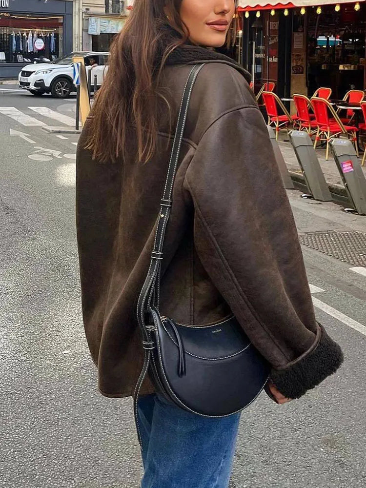 Loretta | Veste luxueuse au style chaud pour femme
