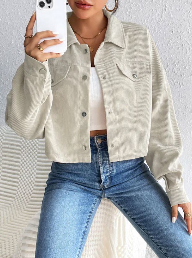 Zephyra | Veste vintage chic et décontractée pour femme