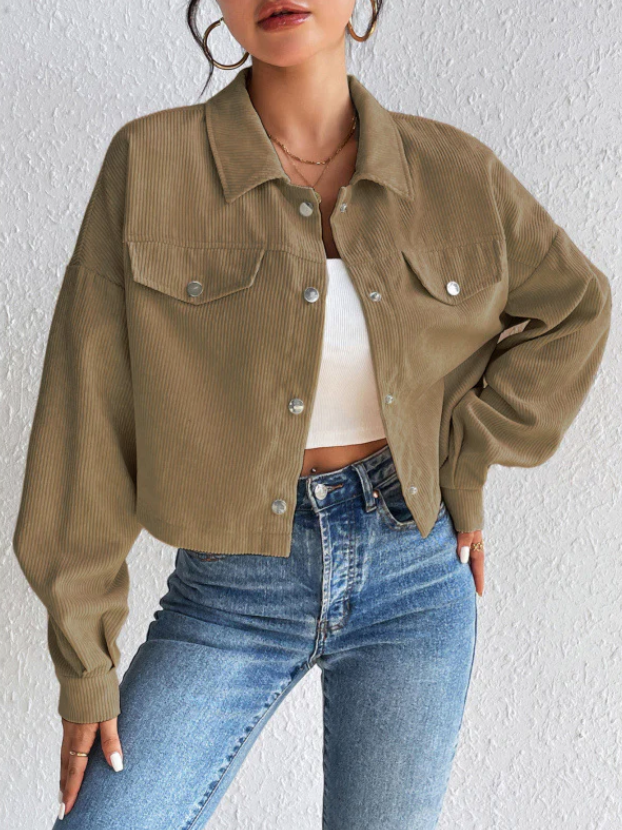 Zephyra | Veste vintage chic et décontractée pour femme