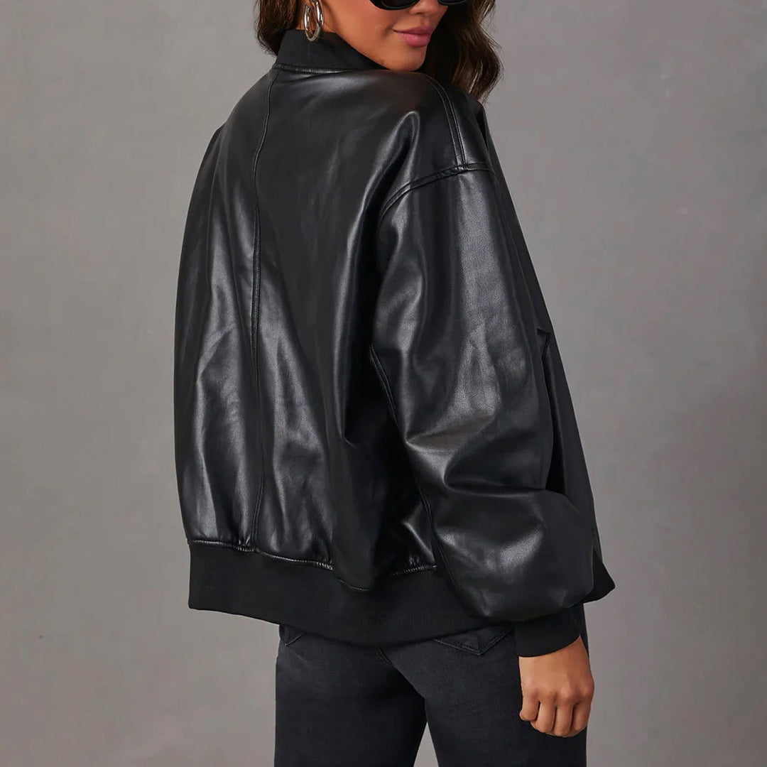Indigo | Blouson aviateur oversize pour femme