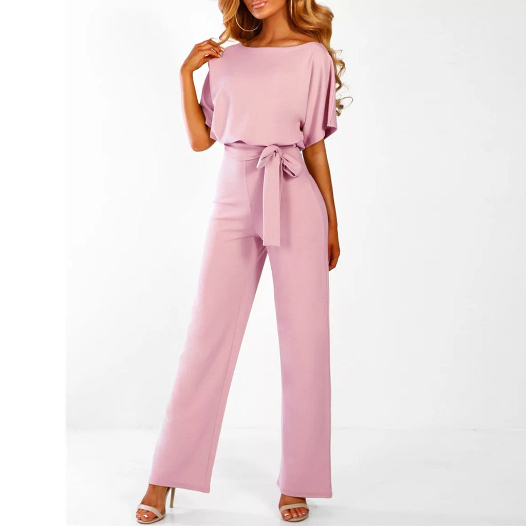 Elianne | Combinaison à ceinture pour femme