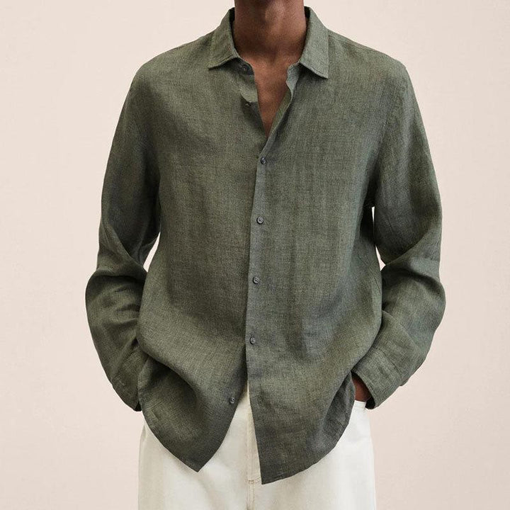 Giovanni | Chemise élégante en lin pour homme