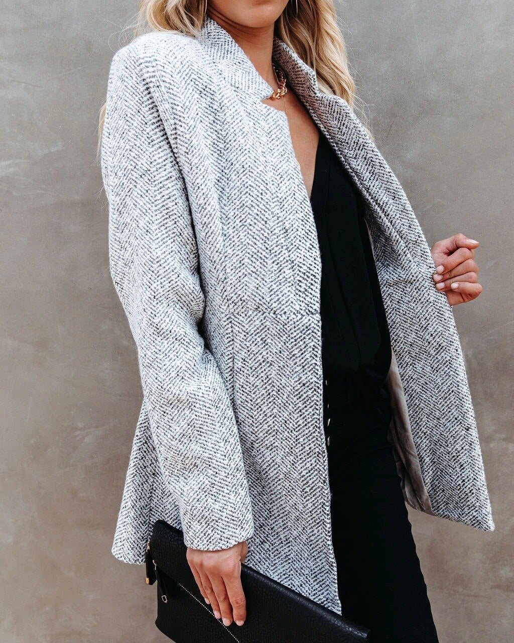 Yvette | Veste en tweed élégante pour la mi-saison pour femme