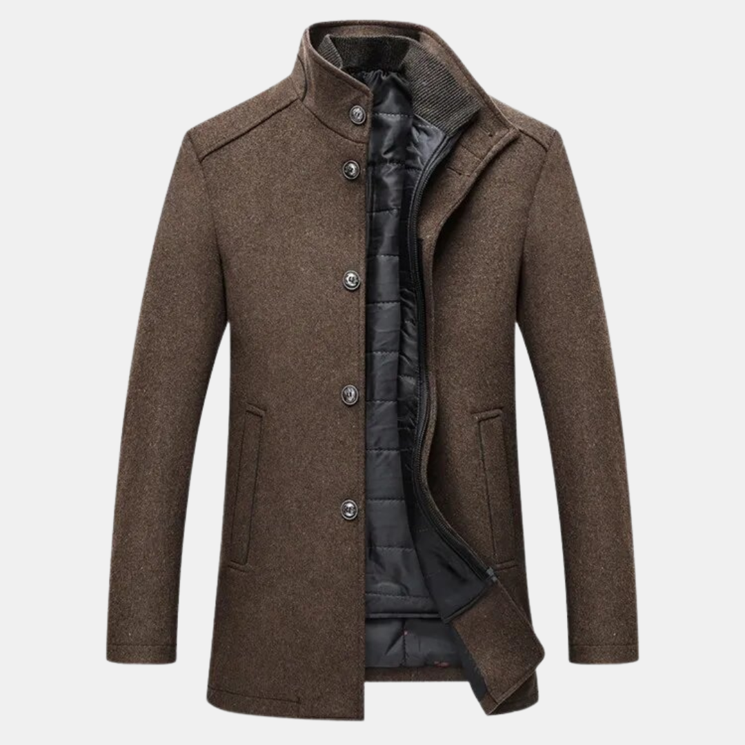Horacio | Trench-coat élégant à coupe classique pour homme