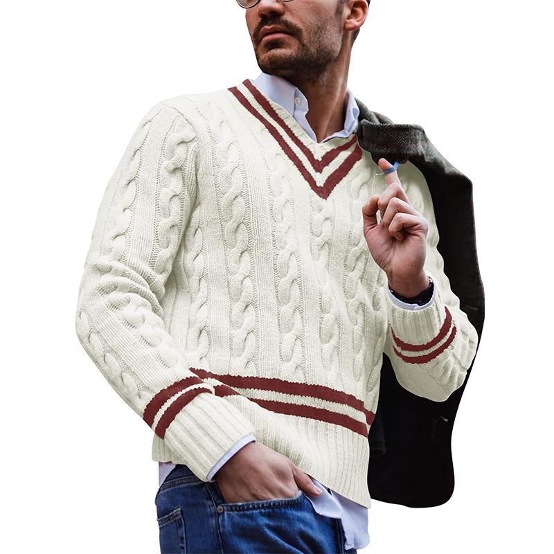 Wolfgang | Pull en maille style old-money pour homme, idéal pour l’automne